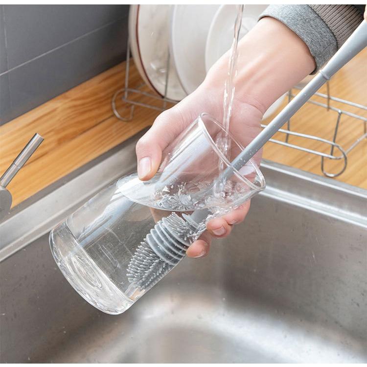 Cây Cọ Silicon Vệ Sinh Cốc, Chai, Lọ Dài 28cm