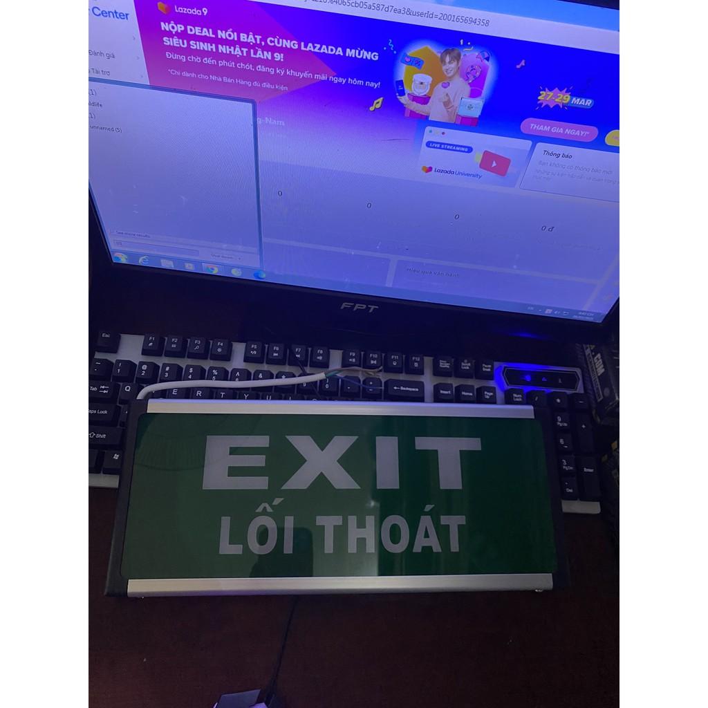 Đèn exit thoát hiểm-exit lối thoát