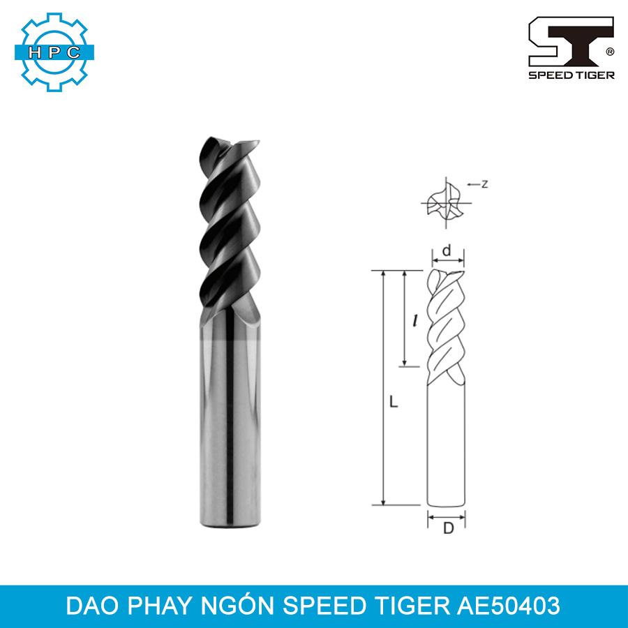 Dao phay ngón Speed Tiger AE50403