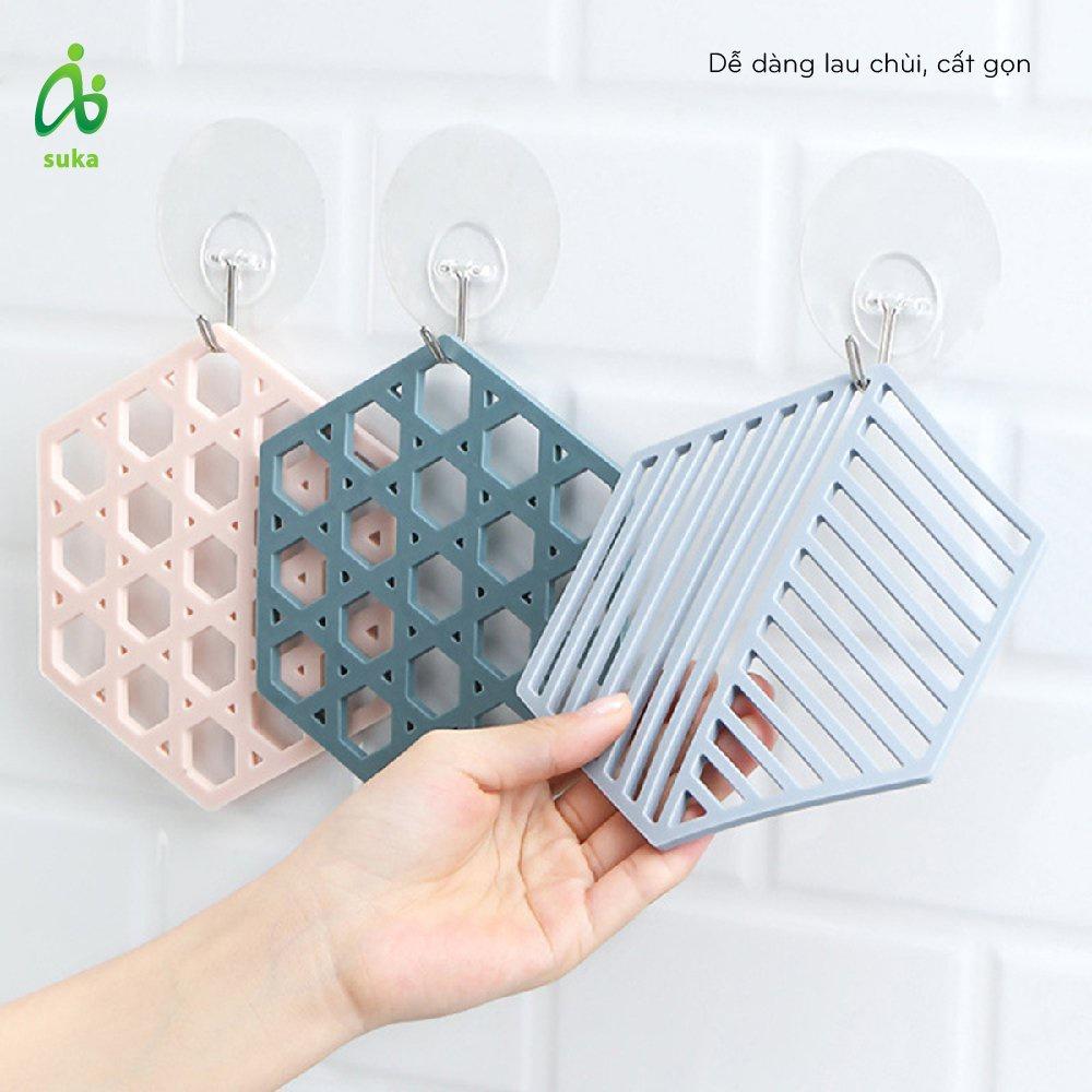 Miếng lót nồi, đế lót nồi, ly cốc chén, bát đĩa cách nhiệt chống trượt chất liệu silicon cao cấp