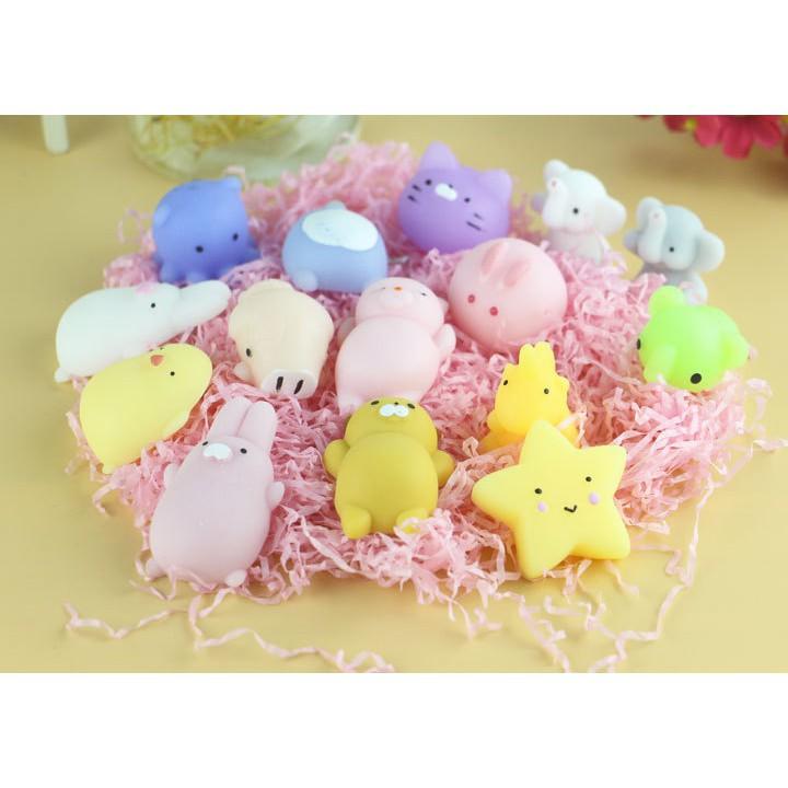 combo 10 Squishy Mochi Dễ Thương , Mềm Bóp Đã mã QSD30 Aloạn