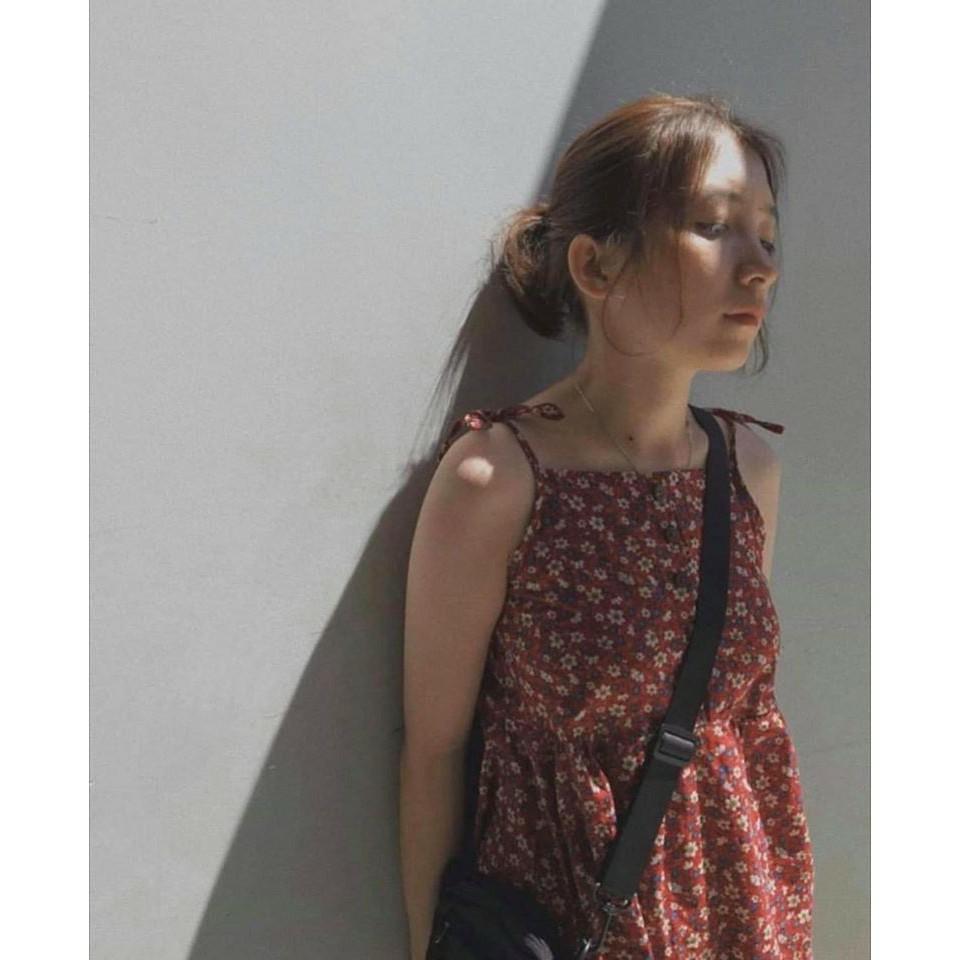 Váy 2 dây, vitage siêu mát-đáng yêu