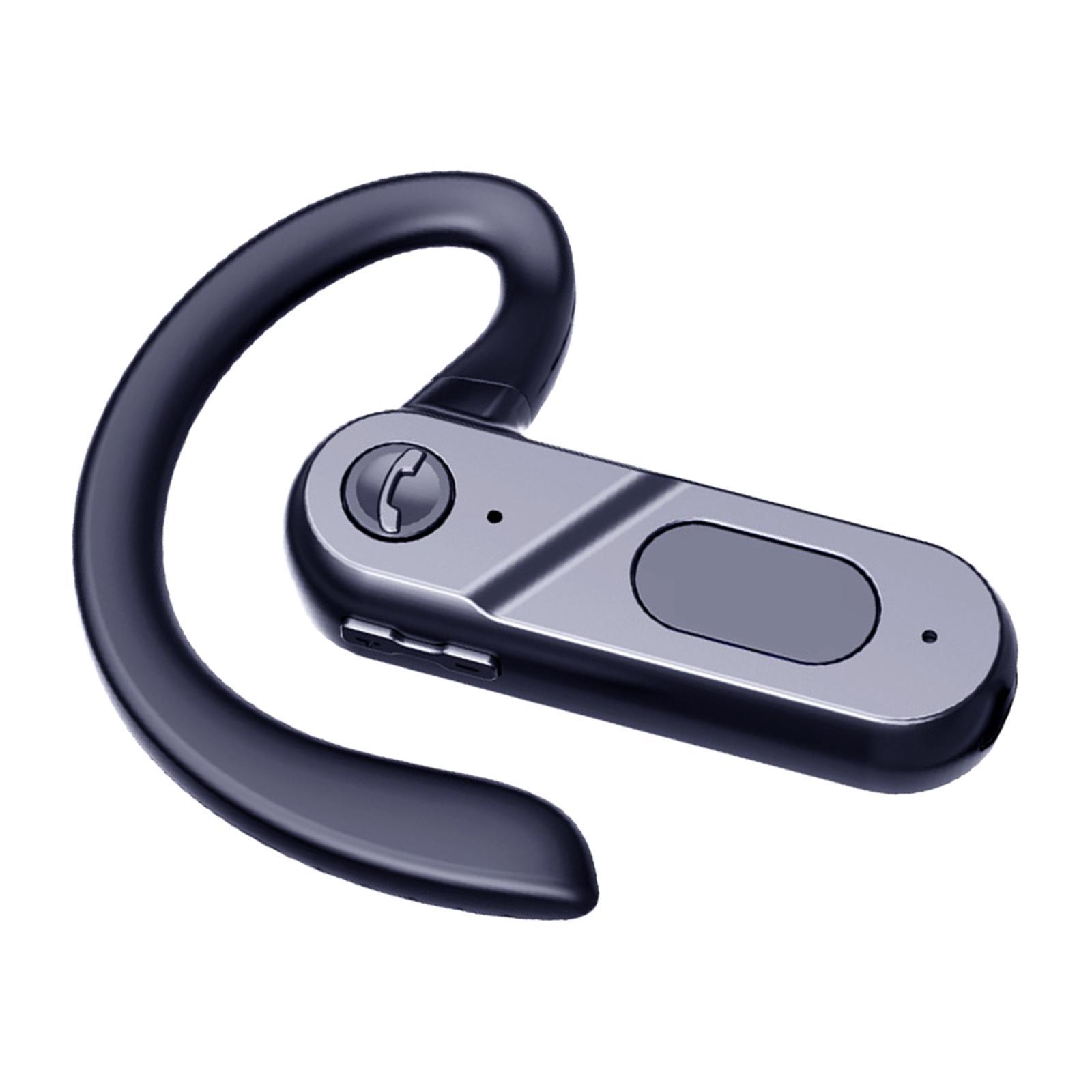 Wireless Bluetooth Ear Hook Noise Cancelling Handsfree V5.2 for Office