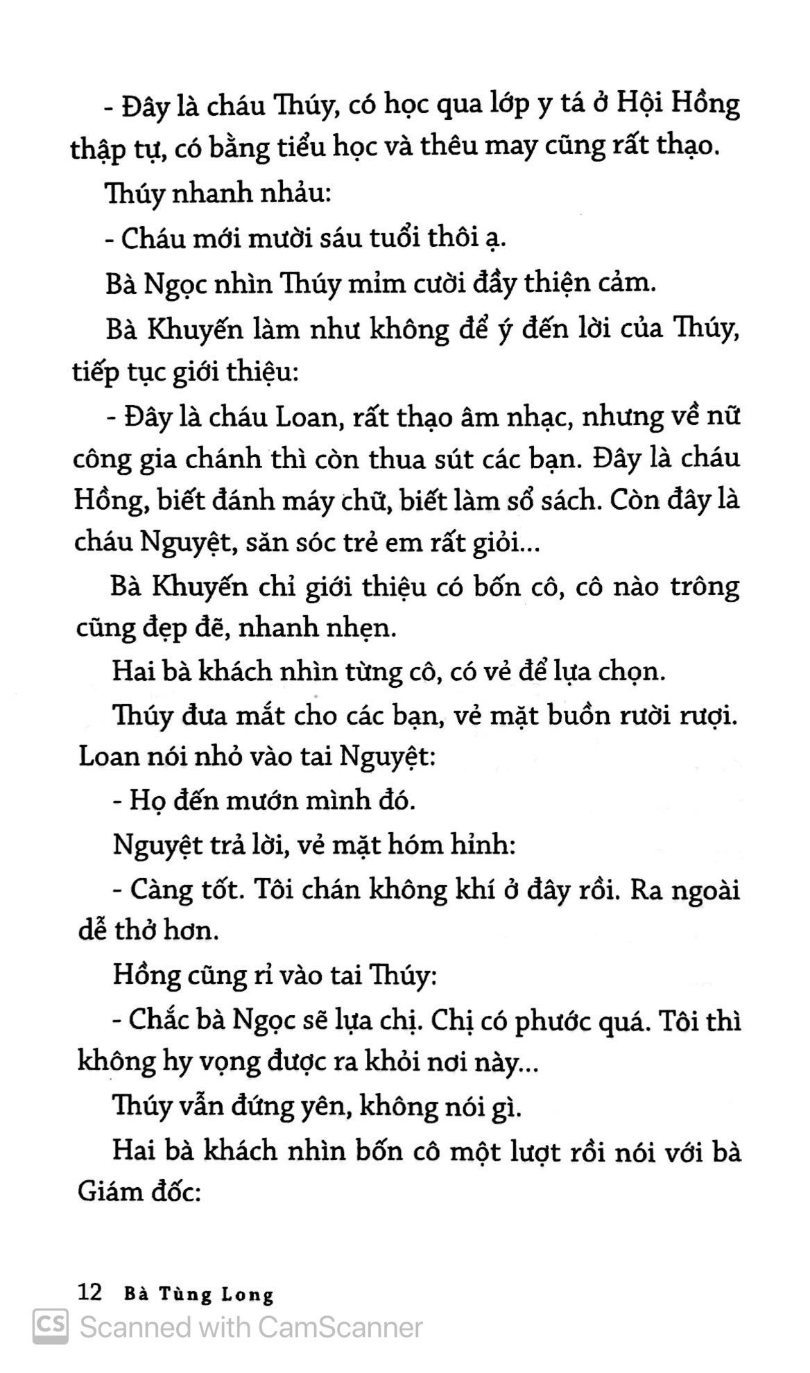 Bà Tùng Long - Bên Hồ Thanh Thủy