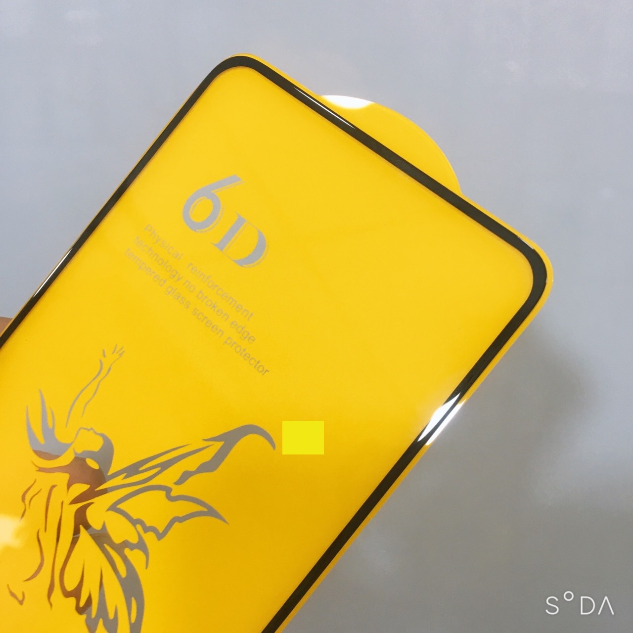 Kính cường lực full màn hình 6D thiên thần cao cấp dàn cho Oppo Reno 6z