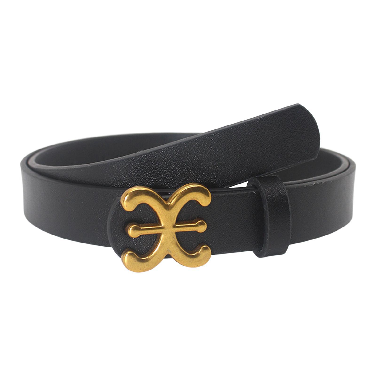 Women Belt Adjustable PU Leather Waist Belt Dress Belt Girl Clothing Decoration Waistband Belt for Club