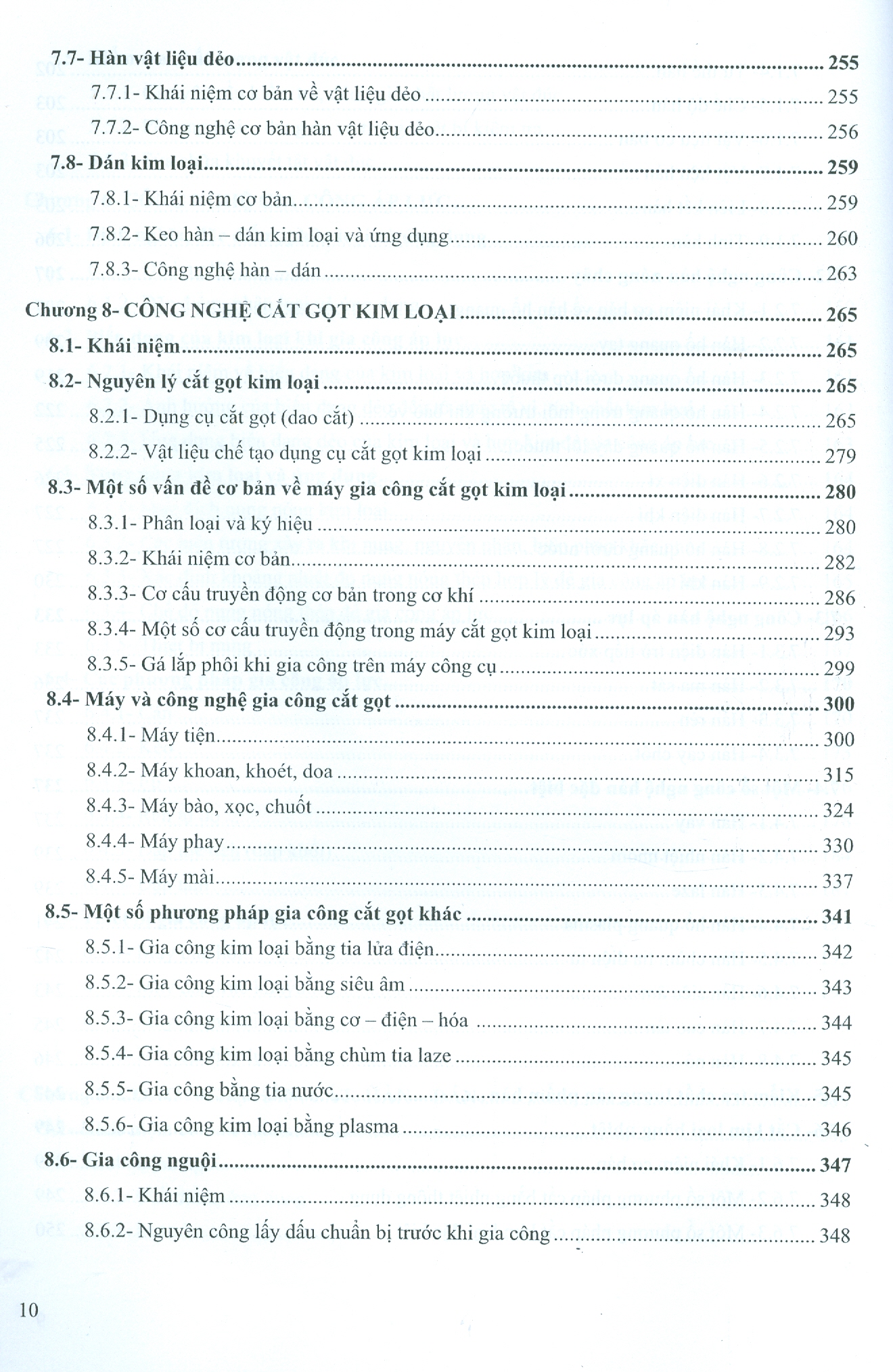 Giáo trình Kỹ thuật, công nghệ cơ khí cơ bản