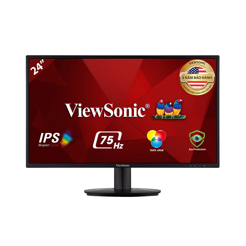 Màn hình Viewsonic VA2418SH 24 inch FHD 75Hz ( Phẳng) – Chính hãng –