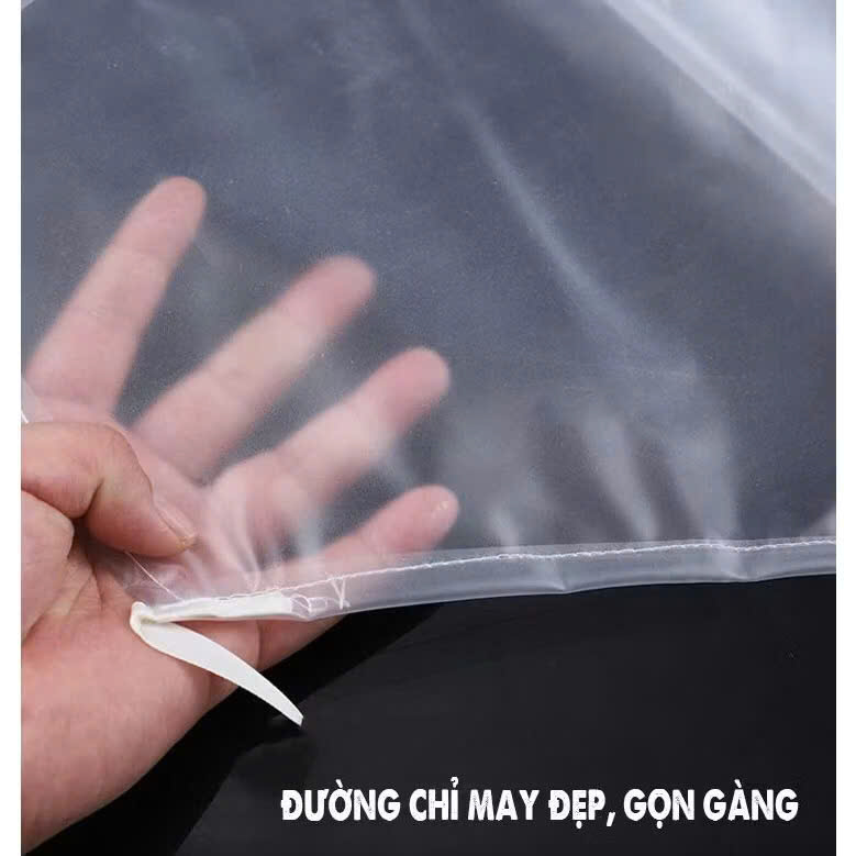 Tạp dề nhựa PVC trong suốt, tạp dề bảo hộ chống mài mòn, chống thấm nước, chống dầu