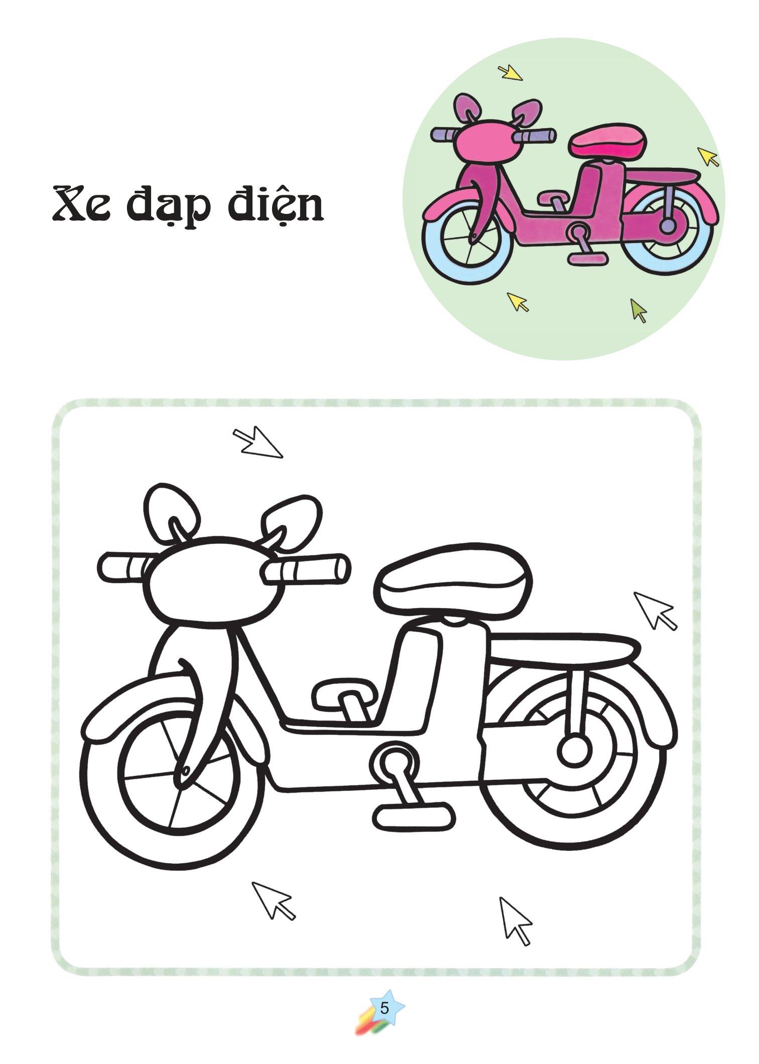 123 Nào Ta Tô Màu! - Phương Tiện Giao Thông