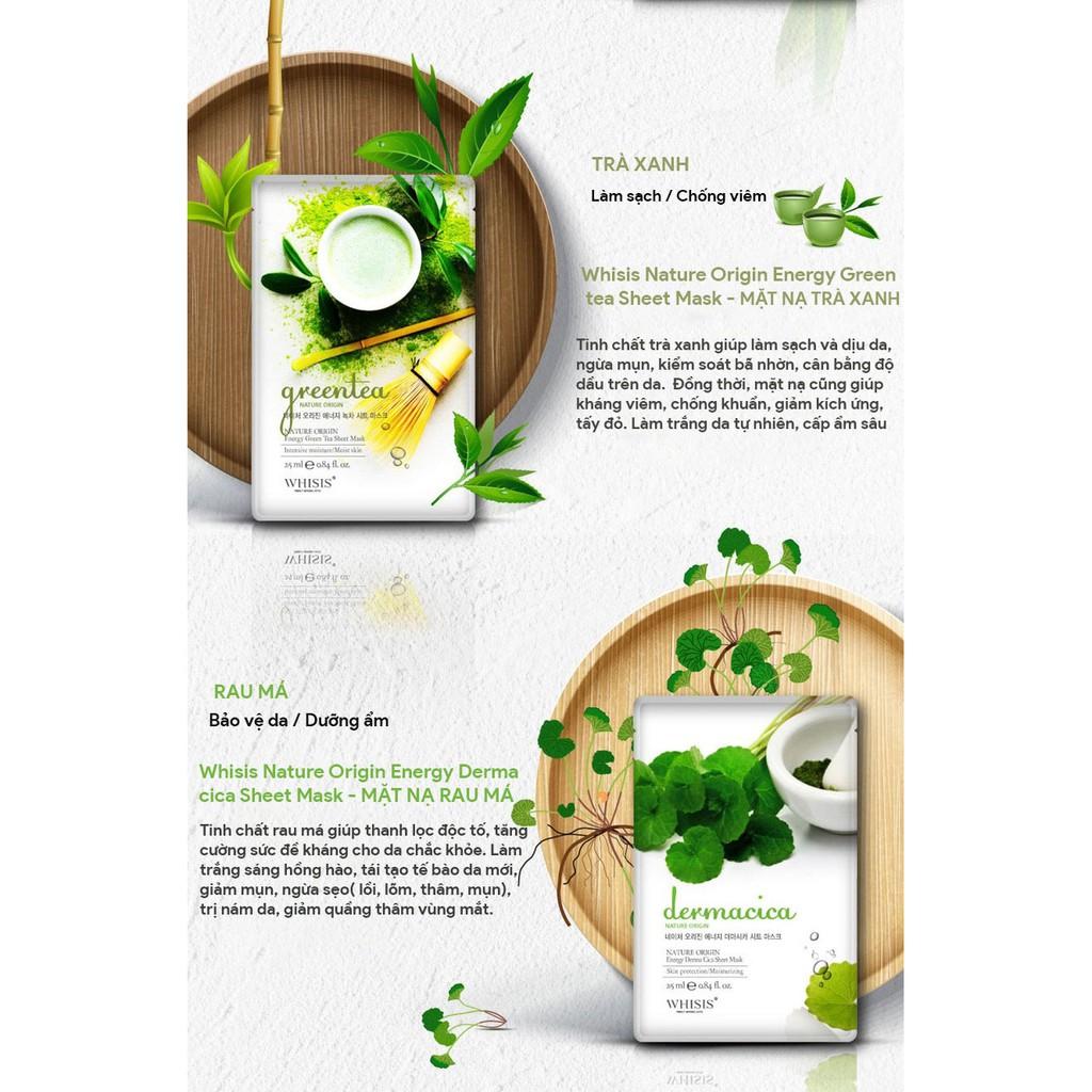 Mặt nạ giấy dưỡng da cao cấp Whisis Hàn Quốc 25ml