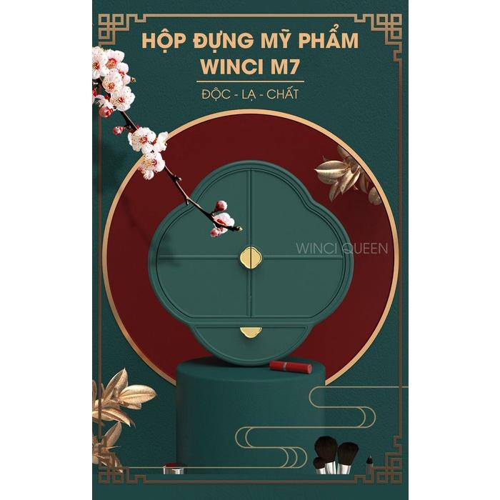 Hộp đựng Mỹ phẩm, Đồ trang điểm, Treo đồ Trang sức WinCi 3 tầng, WIN-M7, Hàng nhập khẩu