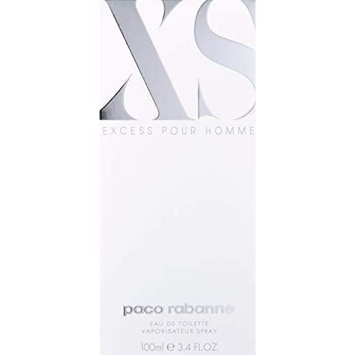 XS Pour Homme by Paco Rabanne for Men 3.4 oz Eau de Toilette Spray