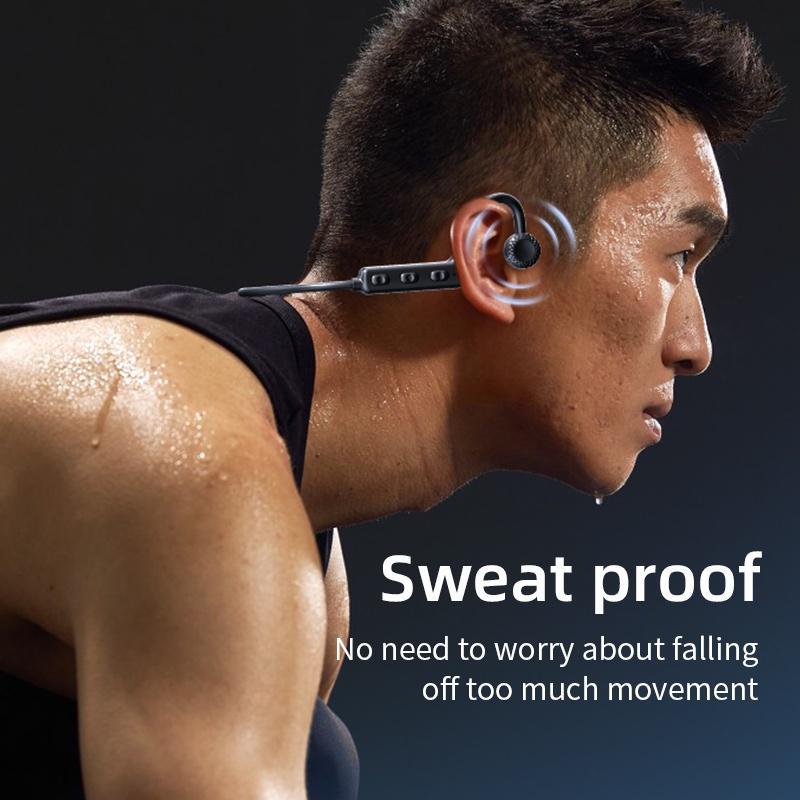 Tai Nghe Không Dây KS19 IPX5 Bluetooth 5.1 Trọng Lượng Nhẹ Chống Thấm Nước Có Micro Chất Lượng Cao