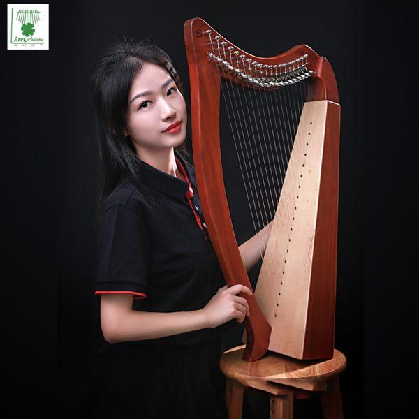 (CỰC ĐẸP VÀ CHẤT LƯỢNG) ĐÀN HARP (ĐÀN HẠC) HÃNG WALTER CAO CẤP LOẠI 19 DÂY CÓ BỘ KHÓA CHỈNH THĂNG GIÁNG GIÁ CỰC ƯU ĐÃI