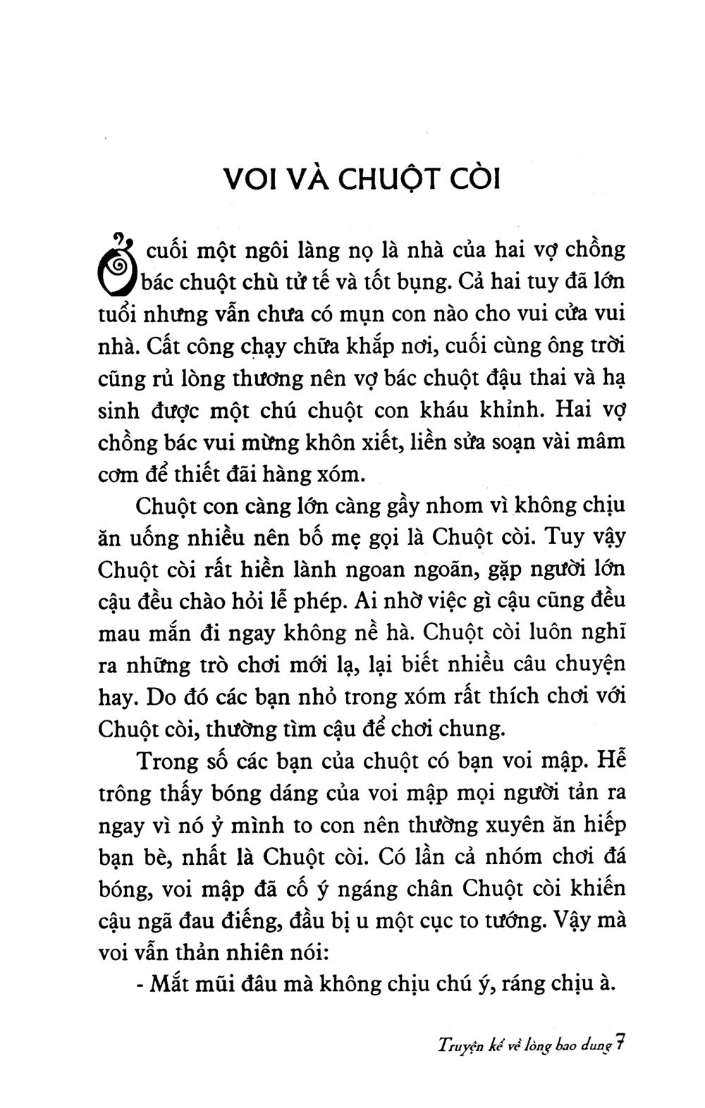 Truyện Kể Về Lòng Bao Dung (Tái Bản)