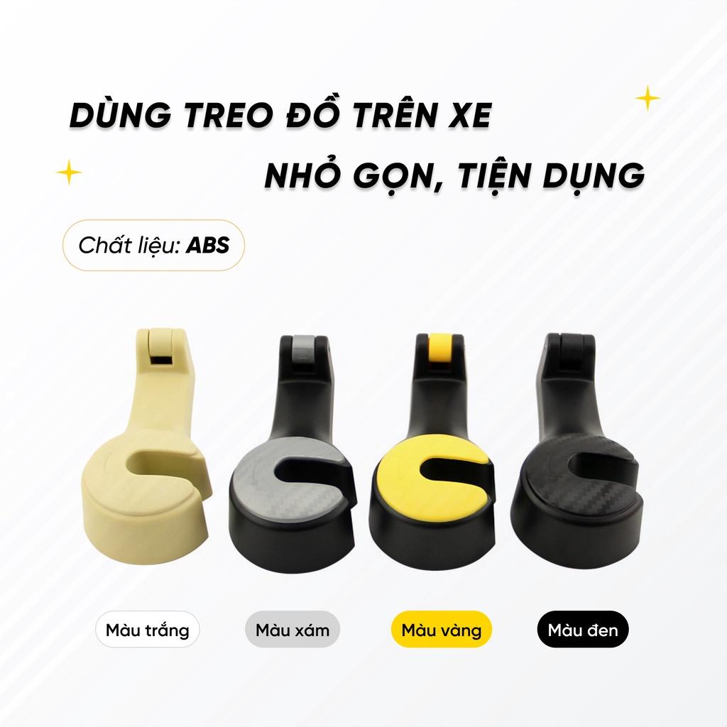 Móc treo đồ gắn sau lưng ghế ô tô tiện lợi,tận dụng lưng ghế ô tô treo đồ gọng gàng,kích thướt nhỏ gọn,chịu nặng 8KG