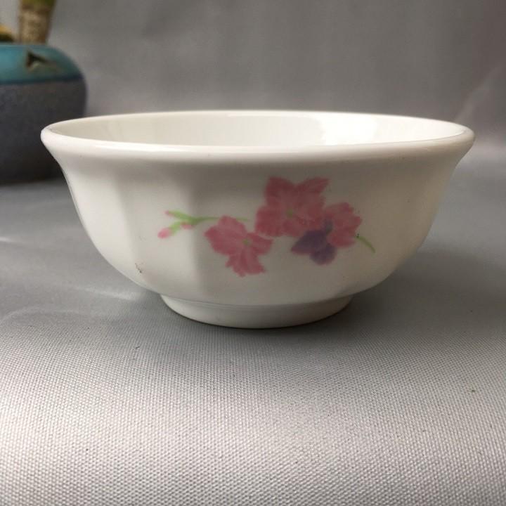 Chén Tương ,Bát Mắm hoa đỏ 3006 sứ Cao cấp