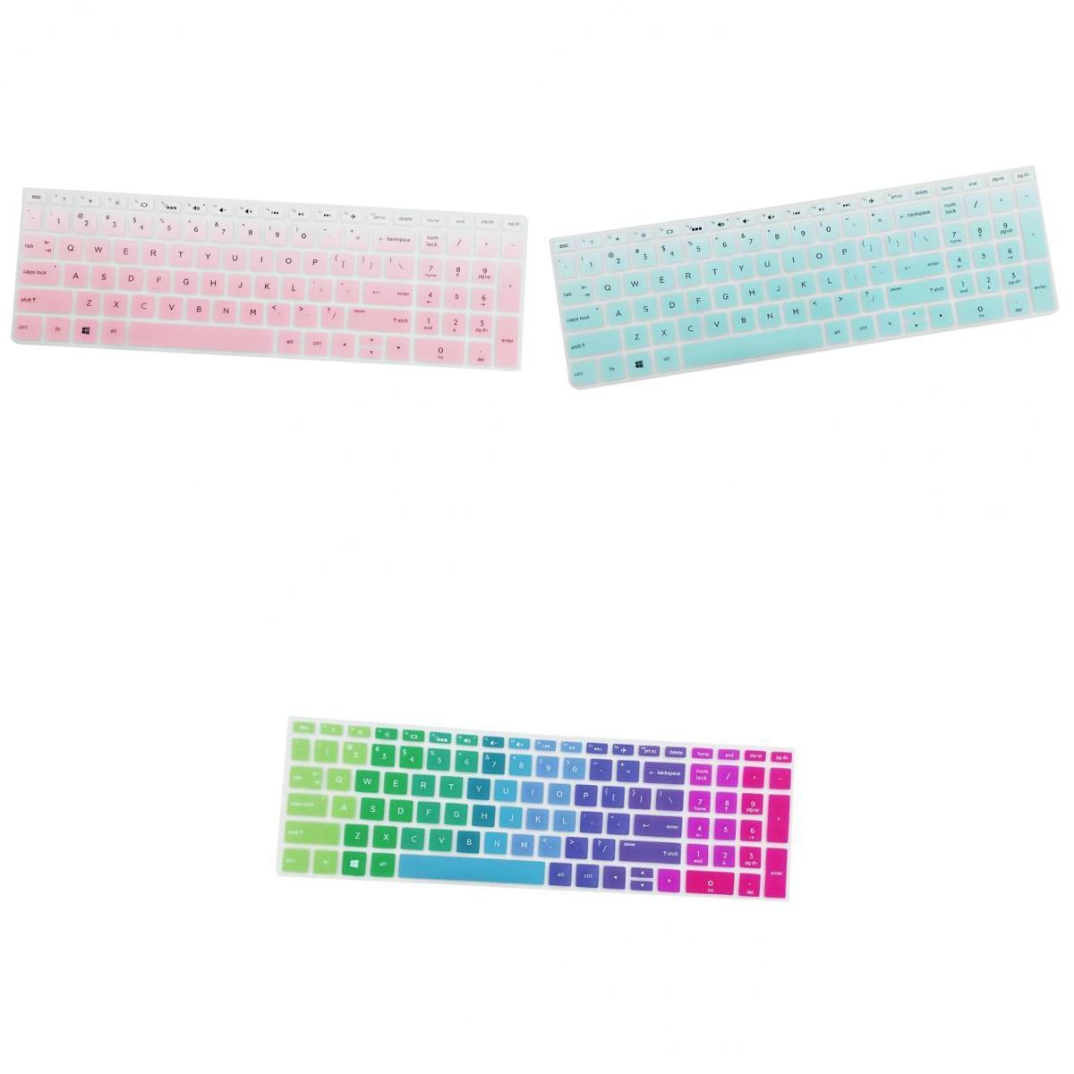 3x Soft Keyboard Cover Anti-dust Protective for HP 15.6inch BF Laptops