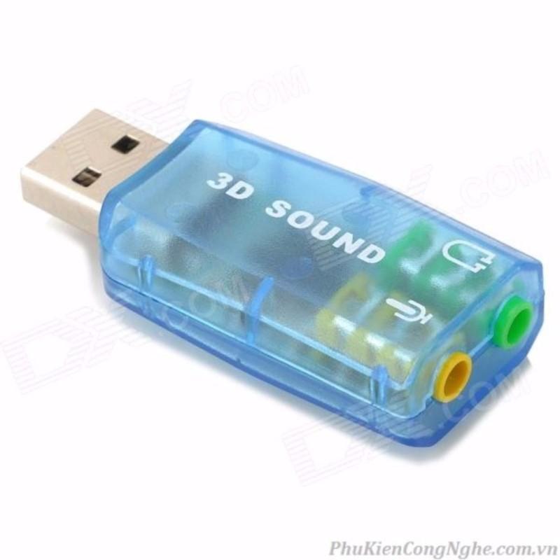 USB ÂM THANH 3D 5.1 CHUYỂN TỪ CỔNG USB SANG CỔNG ÂM THANH VÀ MICRO