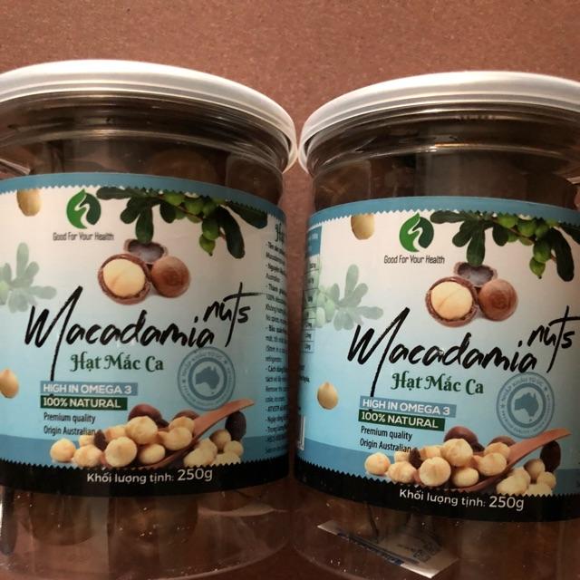 Hạt macca Úc nứt vỏ 250g