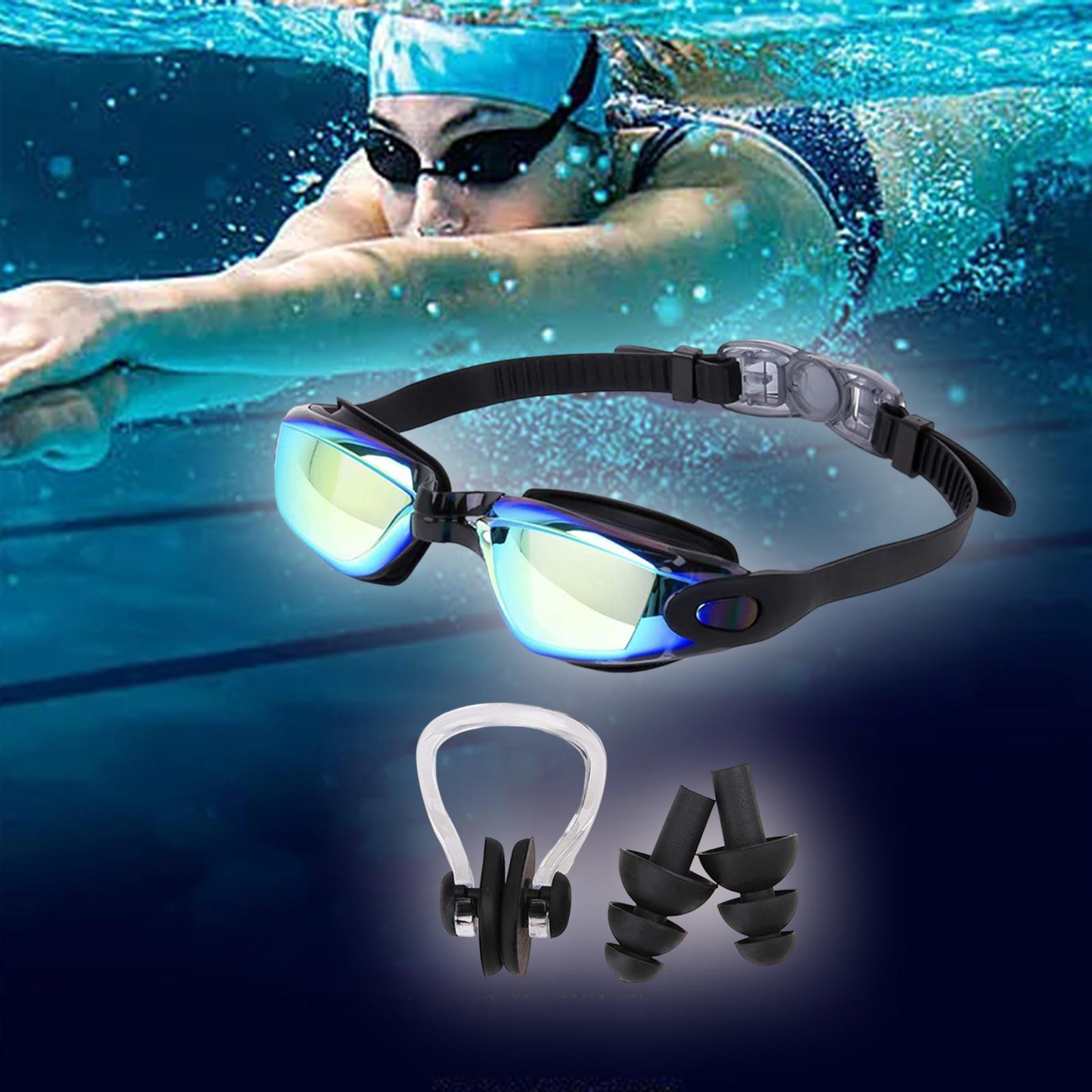 Swim Goggles, Anti Fog No Leaking Swimming Goggles for Men Women