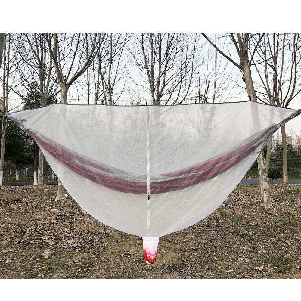 Di Động Nylon Võng Dù Lưới Chống Muỗi Cắm Trại Sinh Tồn Vườn Săn Bắn Giải Trí Hamac Du Lịch Đôi Người Hamak
