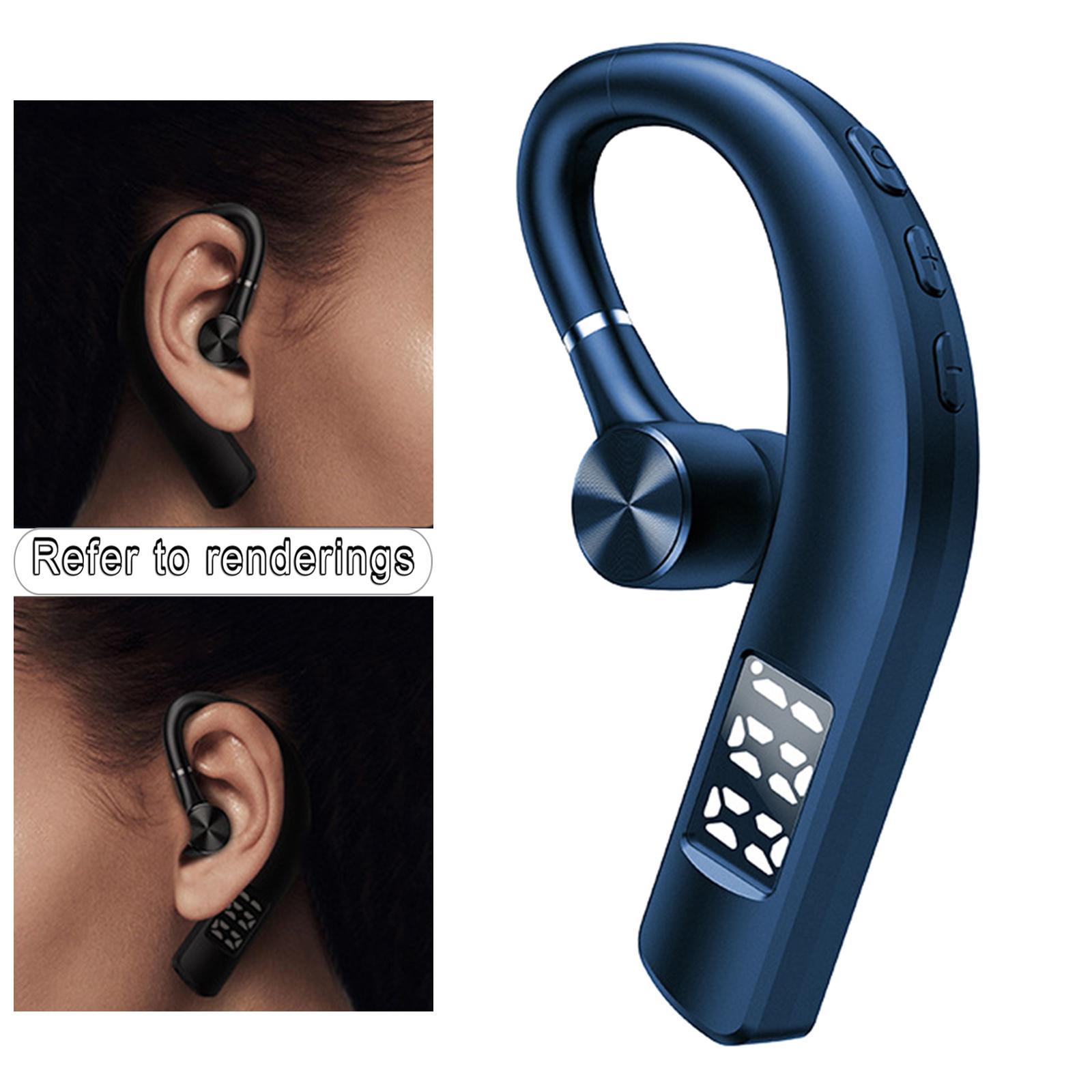 Bluetooth Ear Hook Noise Cancelling for Business Smartphones Driving