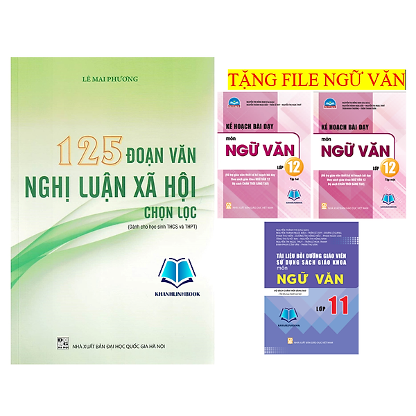 Sách - 125 Đoạn Văn Nghị Luận Xã Hội Chọn Lọc (Dành Cho Học Sinh THCS Và THPT)