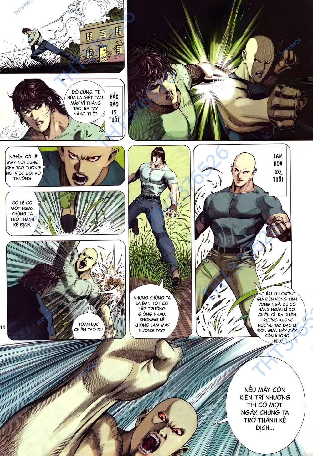 hắc báo liệt truyện chapter 348 11