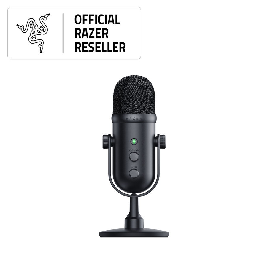Thiết bị thu âm Razer Seiren V2 Pro-Professional Grade USB Microphone_Hàng chính hãng