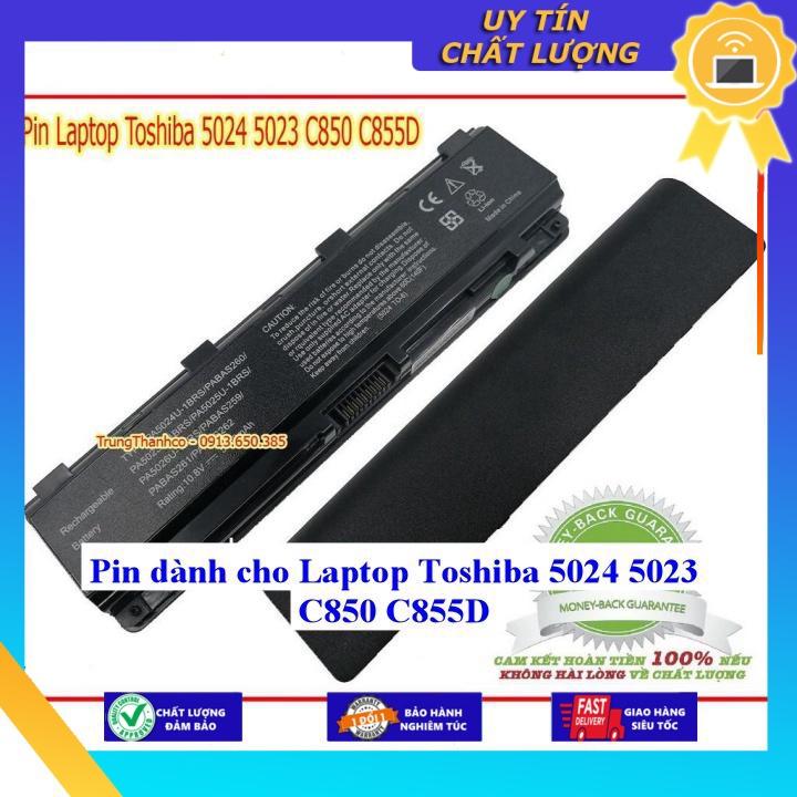 Pin dùng cho Laptop Toshiba 5024 5023 C850 C855D - Hàng Nhập Khẩu  MIBAT1