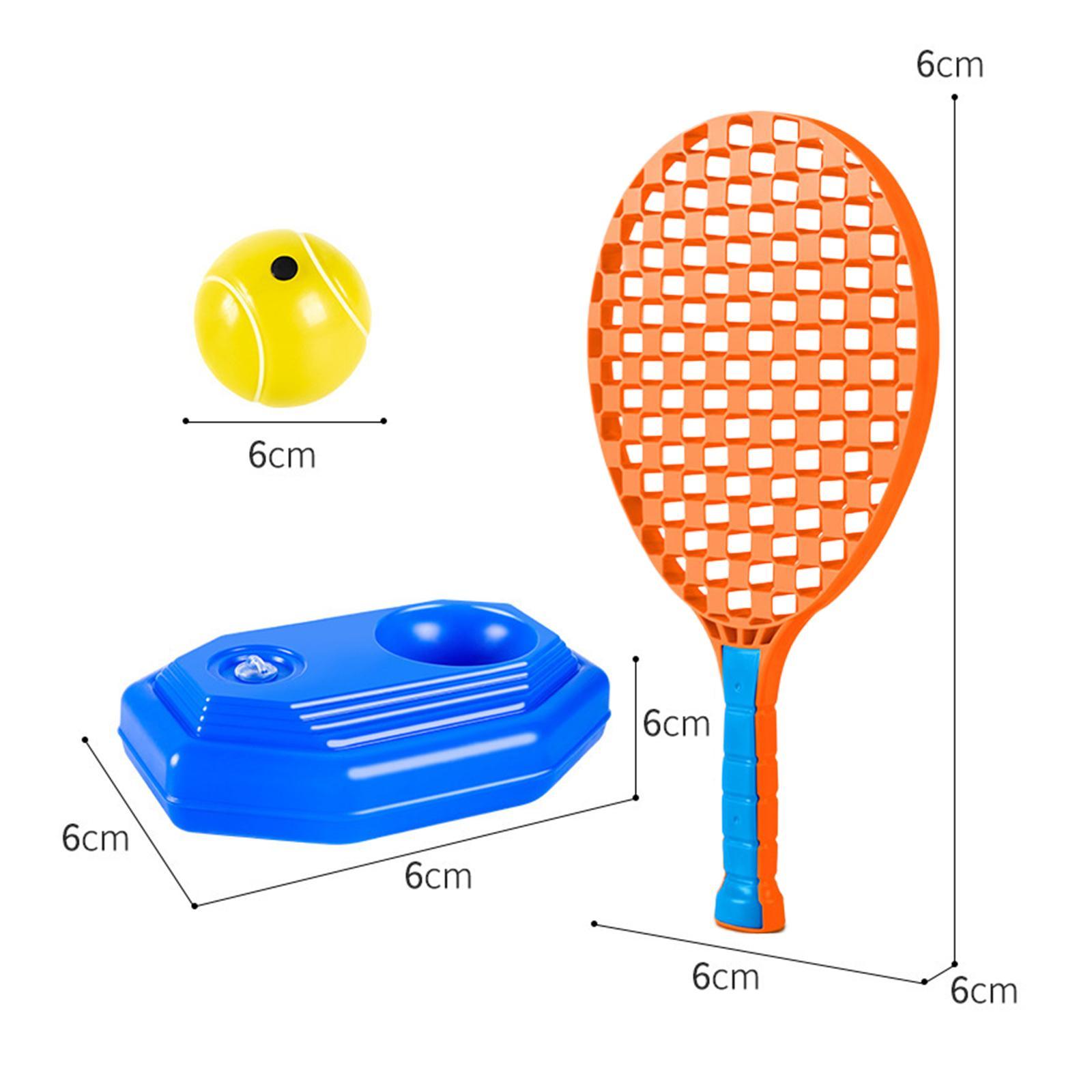 Tennis Trainer Ball with String Tennis Practice Rebounder Tennis Racket Durable Tool Tennis Solo Training for Park Home Gym Exercise