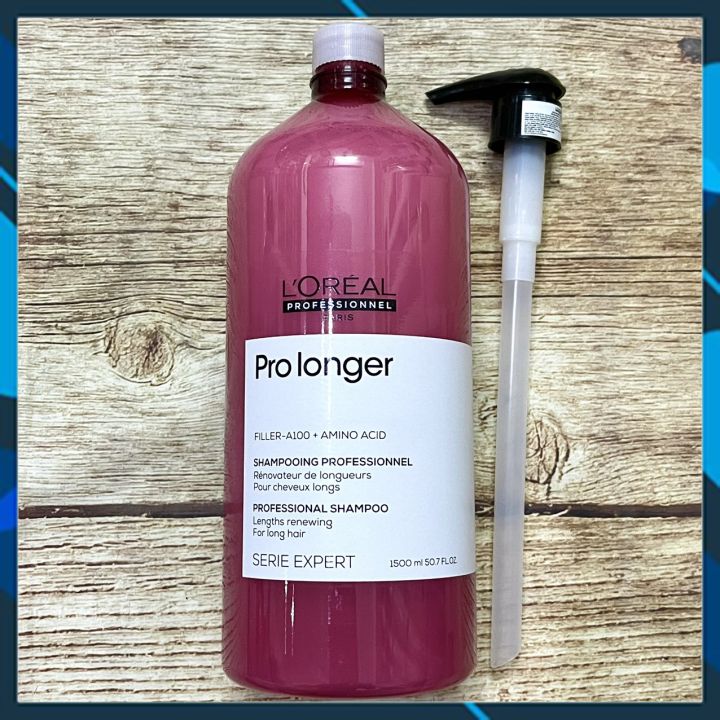 DẦU GỘI L'OREAL PROFESSIONAL SERIE EXPERT PRO LONGER LÀM DÀI GIẢM ĐỨT GÃY TÓC 1500ML