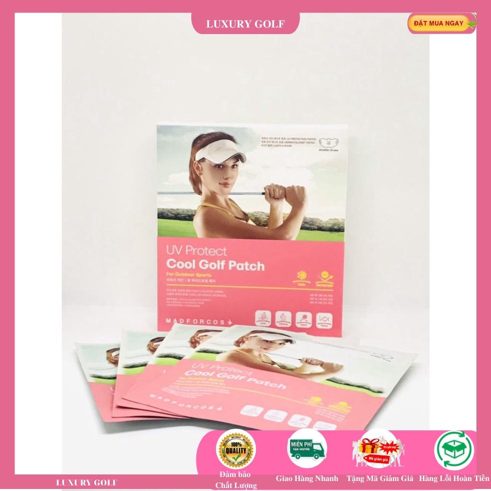 Mặt nạ chơi golf nữ Collagen chống nắng dưỡng da mặt khi lên sân nhập khẩu Hàn Quốc - 1 Cái