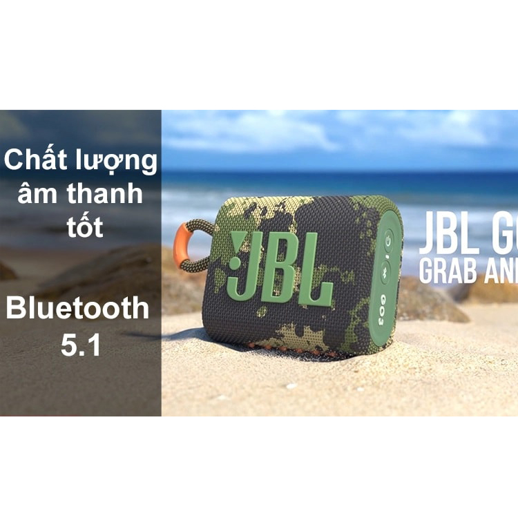 Loa Bluetooth JBL Go 3 - Hàng Chính Hãng