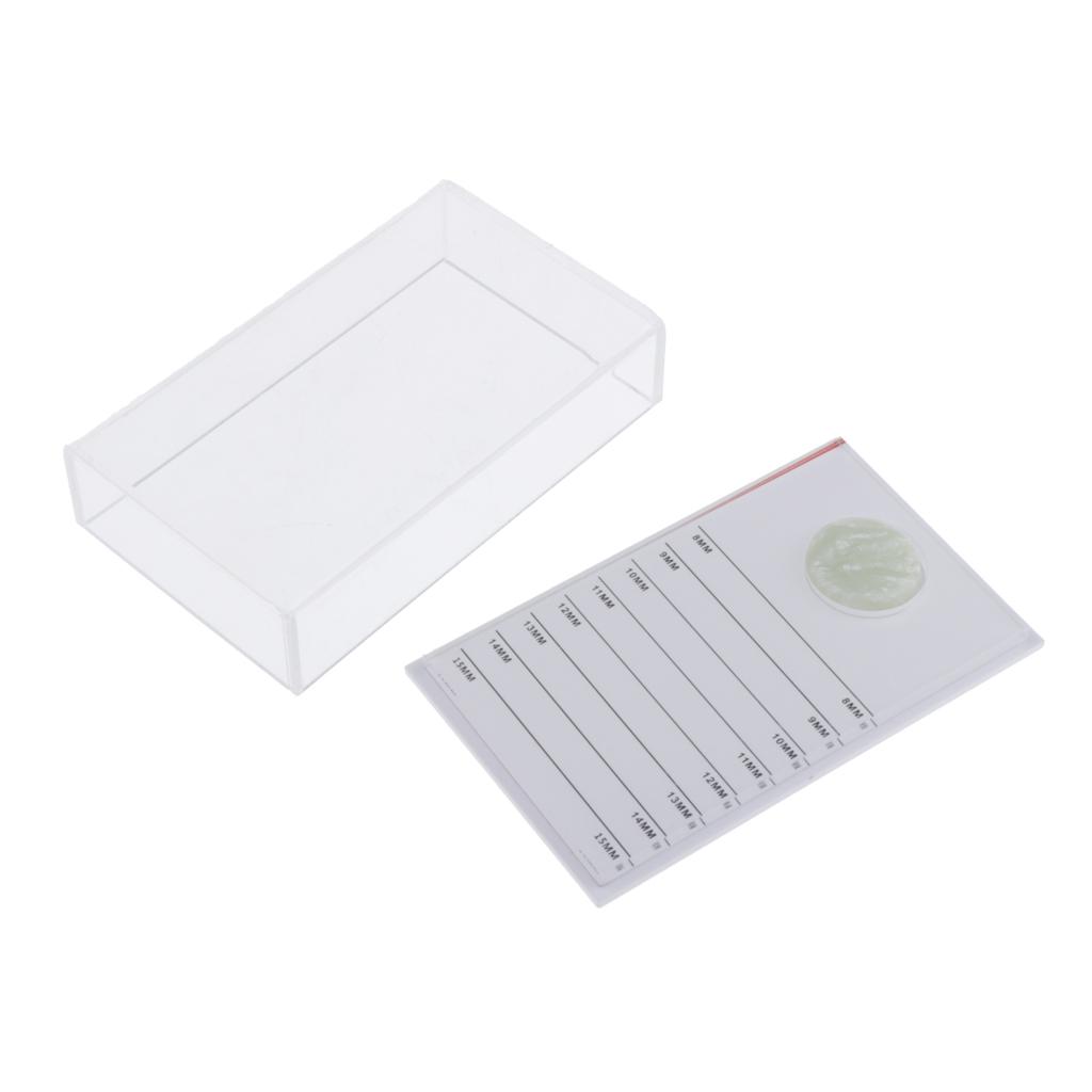 Professional Eyelash Storage Box, Cosmetic Makeup Organizer False Eyelashes Glue Pallet Holder Display Grafting Eye Lashes Extension