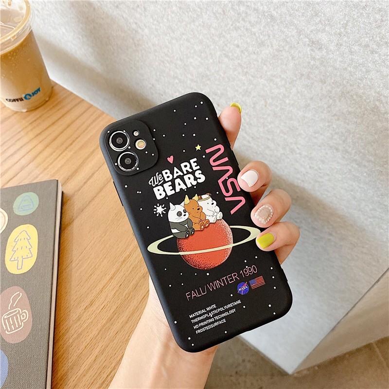Ốp lưng dành cho Galaxy A51, A71 in hình 3 chú gấu