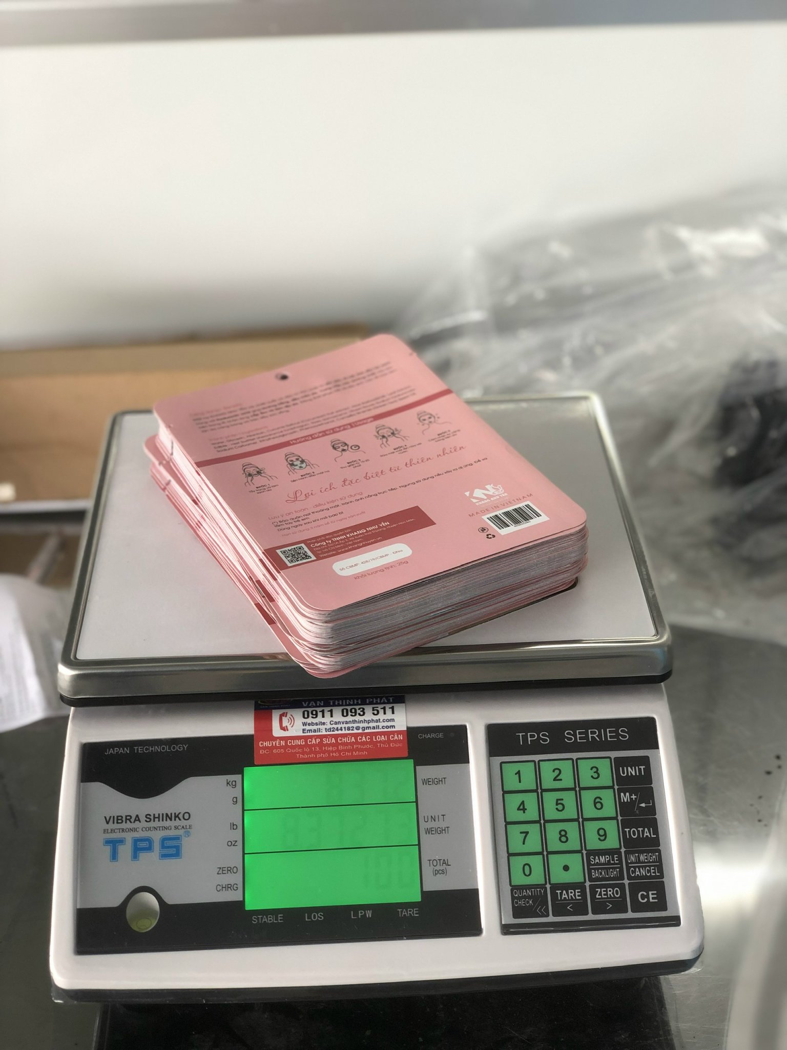 Cân Điện Tử VIBRA SHIKO TPS C 30 KG 1G