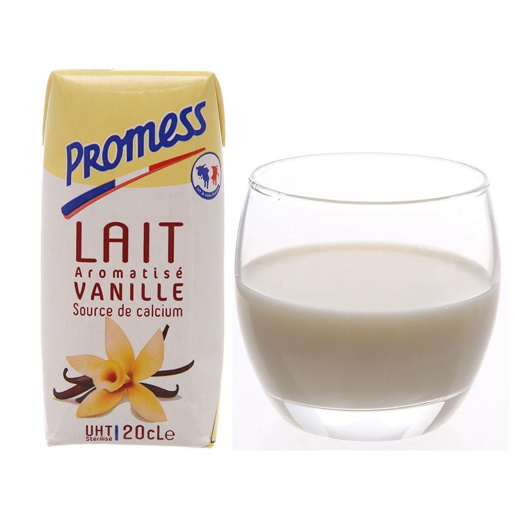 Sữa Tươi Vị Vani Promess 200ml - Nhập Khẩu Pháp - Date mới