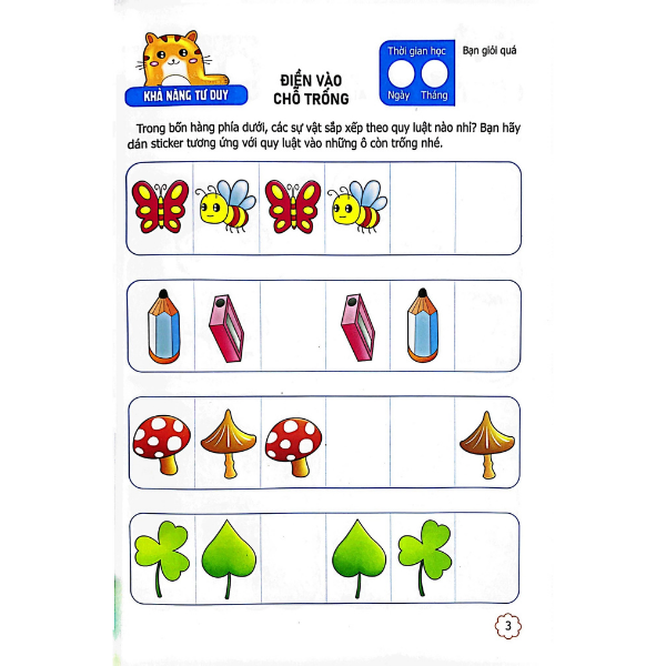 Sách Sân chơi trí tuệ cho trẻ - Não trái + Não phải 3 - 4 tuổi