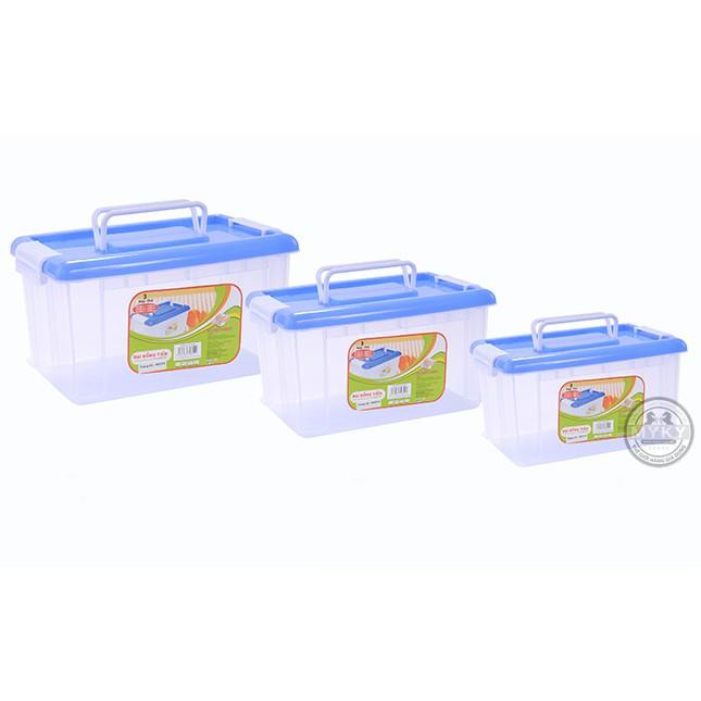 Hộp nhựa 2 quai Đại Đồng Tiến bền mẫu mã đẹp quà tặng cho bé trẻ em