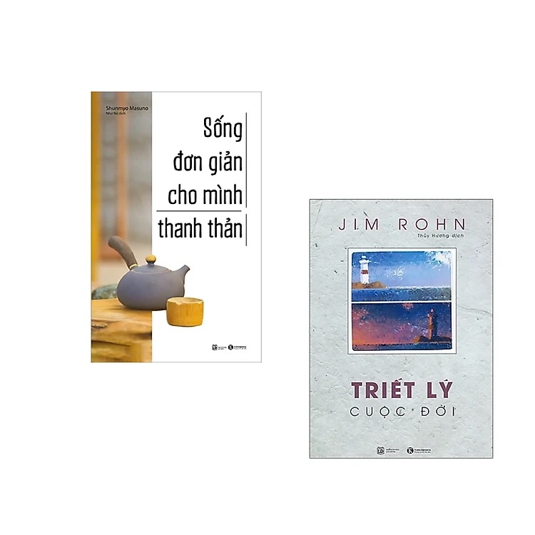 Combo Sống Đơn Giản Cho Mình Thanh Thản + Bộ Sách Jim Rohn - Triết Lý Cuộc Đời