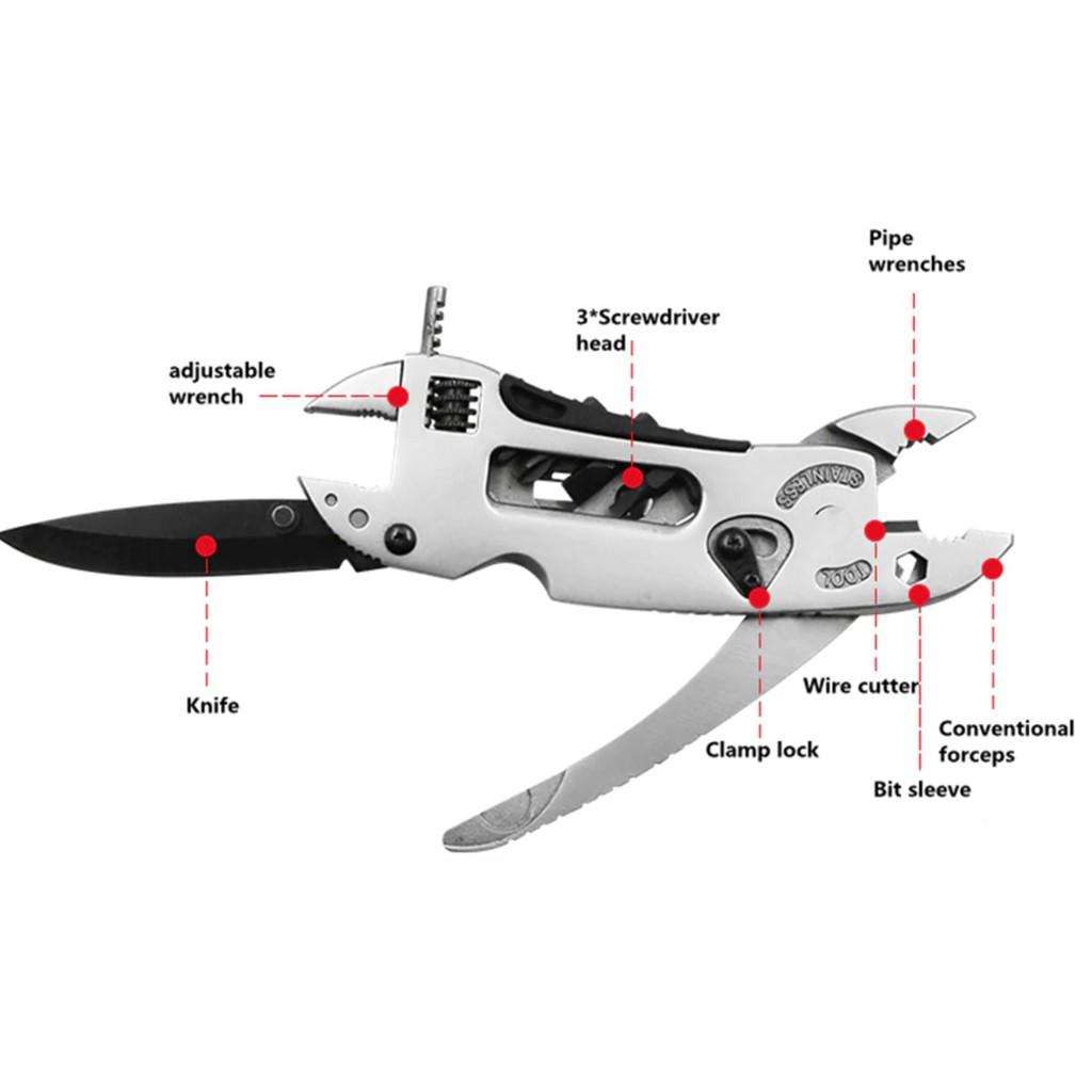 Stainless Steel Wrench Mỏ Lết Đa Năng USA Best