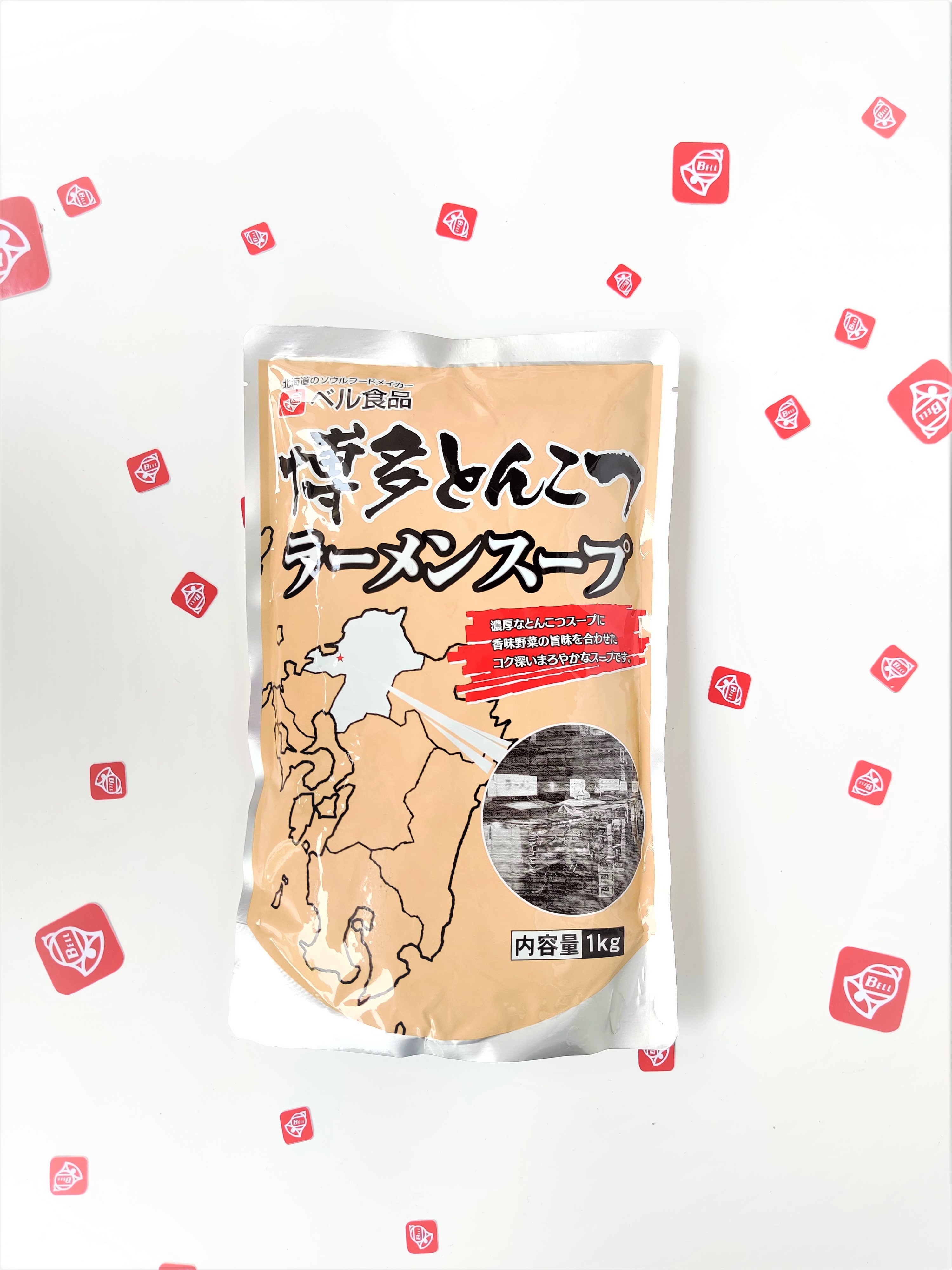 Nước Sốt Tonkotsu Hakata Bell Foods Bịch 1kg