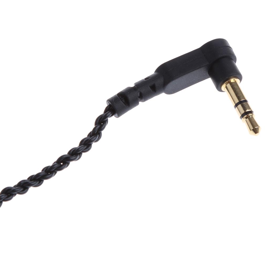 Upgrade Replacement Audio Earphone Headset Cable Cord for Shure SE846 SE535 SE425 SE315 SE215 UE900, Pack of 2