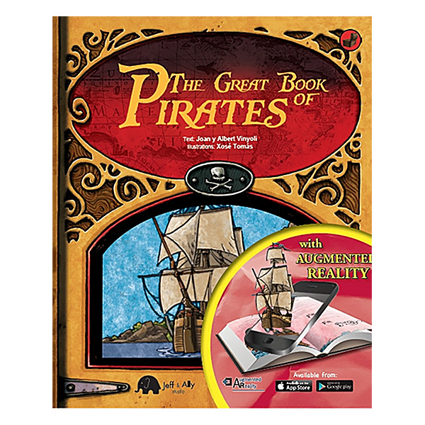 [Hàng thanh lý miễn đổi trả] The Great Books of Pirates (Augmented reality) - Sách 3D