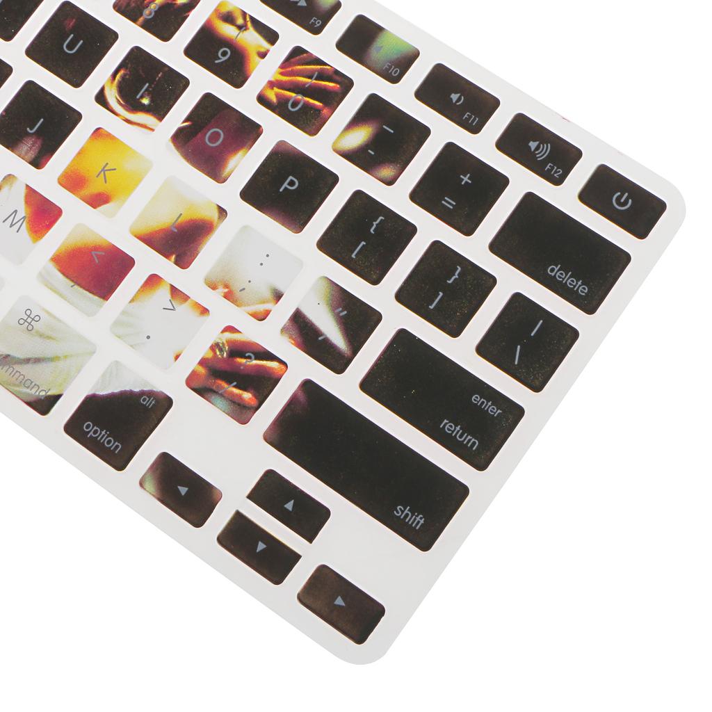 Silicone Soft Decal Keyboard Cover Skin for Laptop MAC Macbook Air/Pro 13 15