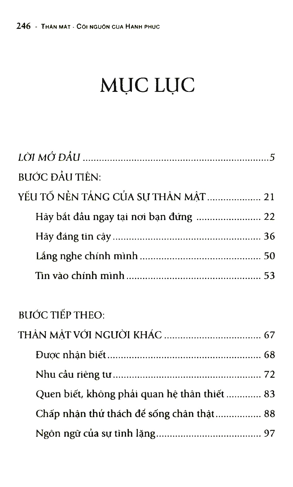 Sách - Thân Mật - Cội Nguồn Của Hạnh Phúc