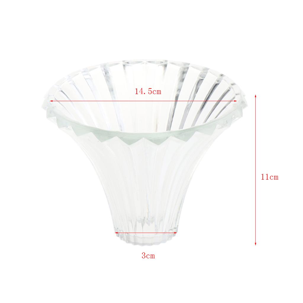 Creative E14 Lamp Shade Fabric Glass Lamp Shade Chandelier Clip-On Lamp Shade Set